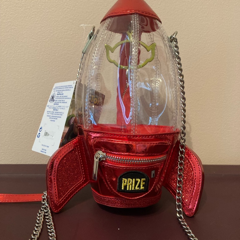Toy Story alien spaceship crossbody purse